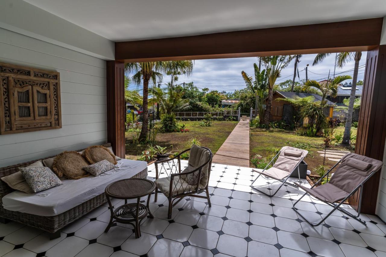 Magnifique Villa Creole Villa Ti Bout Bois Avec Cheminee Au Tevelave Les Avirons ภายนอก รูปภาพ