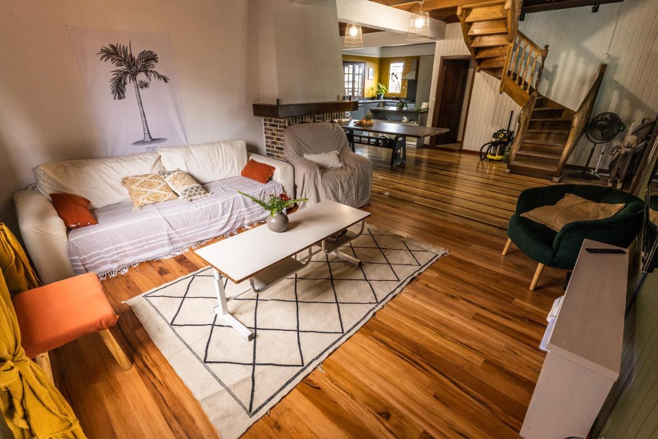 Magnifique Villa Creole Villa Ti Bout Bois Avec Cheminee Au Tevelave Les Avirons ภายนอก รูปภาพ