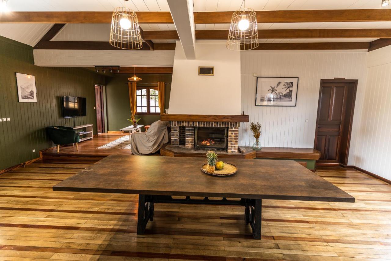 Magnifique Villa Creole Villa Ti Bout Bois Avec Cheminee Au Tevelave Les Avirons ภายนอก รูปภาพ
