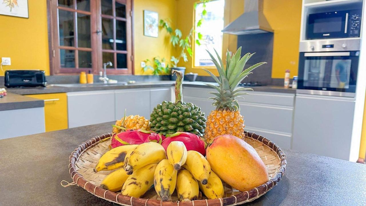 Magnifique Villa Creole Villa Ti Bout Bois Avec Cheminee Au Tevelave Les Avirons ภายนอก รูปภาพ